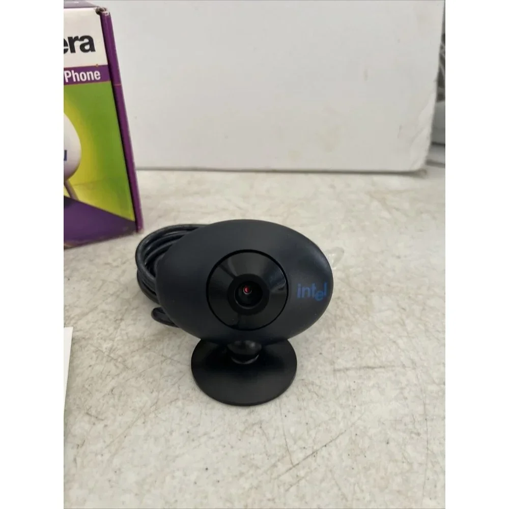 Vintage Retro Intel Easy PC Camera USB Webcam Video Phone Open Box